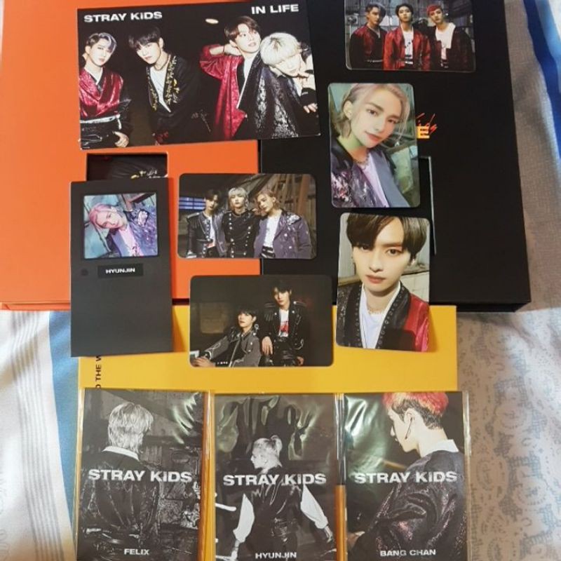 Stray Kids IN LIFE photocard (Hyunjin, Lee Know, Felix, Bang Chan)