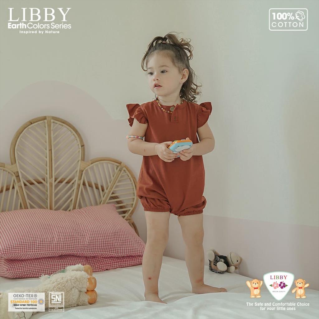 [NEW COLORS] LIBBY (1pcs) IVY ROMPER RUFFLE Jumper Earth Series