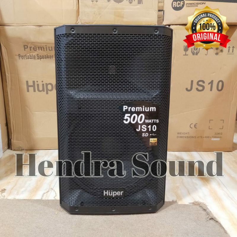 Jual Speaker Aktif Huper Js 10 Js10 Sepasang 15 Inch Shopee Indonesia