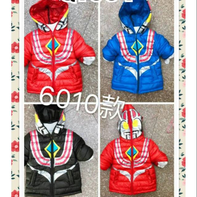 QT361 jaket parasut winter ultraman 1-4thn