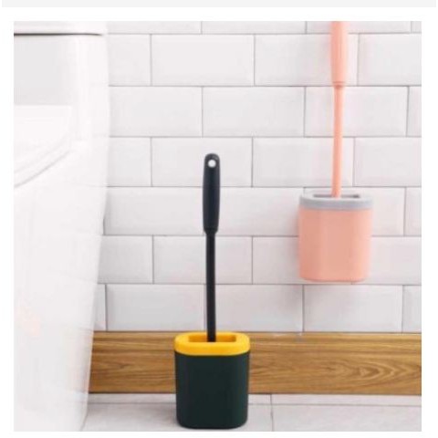 [SIKATWC] - Brush Toilet Silicone / Sikat WC Silikon