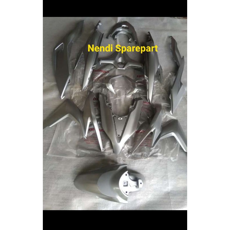 Cover Full set Body Halus Vario 150 125 All New K59 2018 2019 Warna Silver
