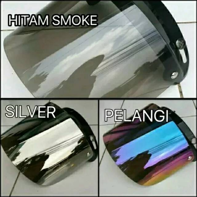 KACA HELM BOGO INJAK