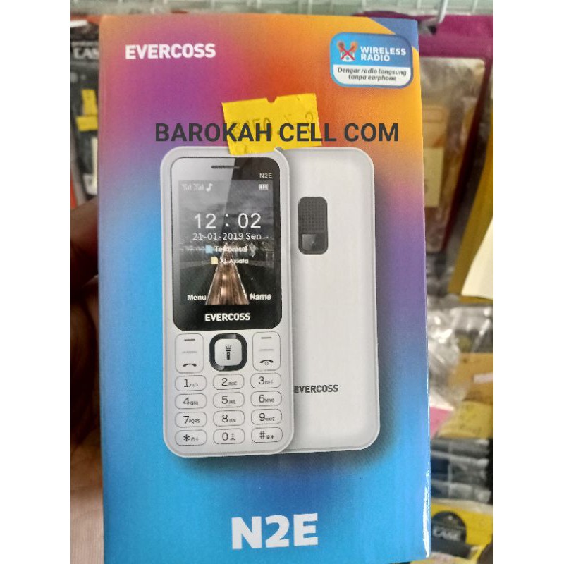 EVERCOSS N2E candybar garansi resmi