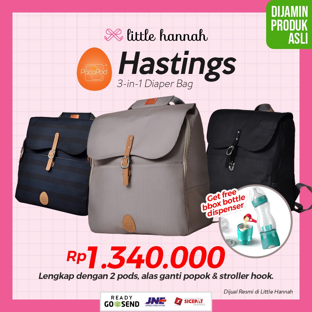 pacapod hastings diaper bag