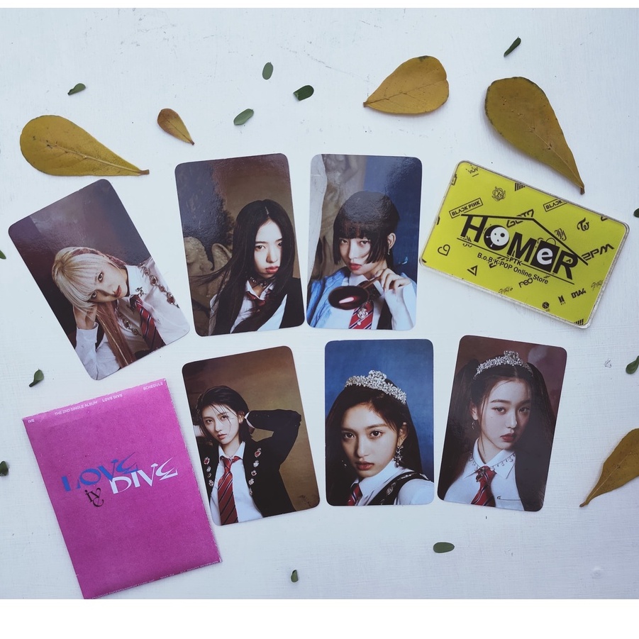 PHOTOCARD PREMIUM IVE pc ive pc murah pc kpop
