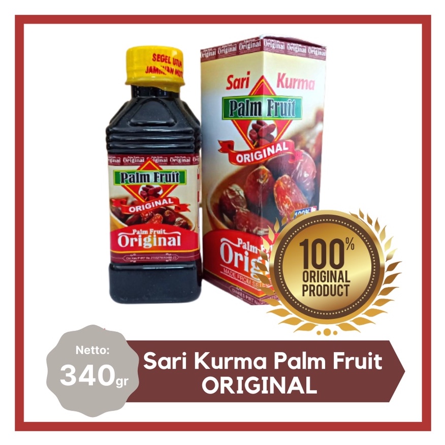 

Sari Kurma Palm Fruit Original 340gr