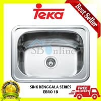 TEKA Standard Sinks 1 Bowl EBRO 1B Stainless