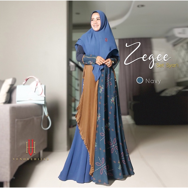 Zegee set syari by Vendre hijab
