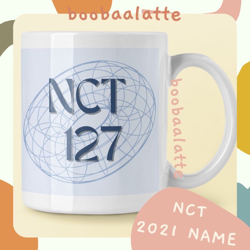 Mug NCT aestetic hampers mug NCT 127 NCT 2021 || kado ultah kpop mug custom gift box nct dream exo b