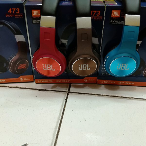 Handsfree Headset JBL Bluetooth Handset Bluetooth JBL 473 Eom