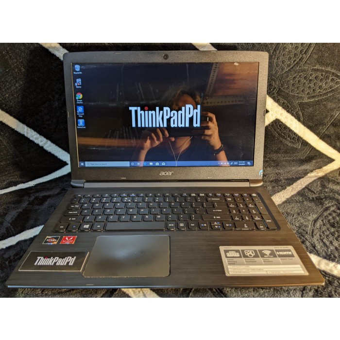 [Laptop / Notebook] Laptop Desain Acer Aspire A315 Ryzen 5 2500U Ram 8Gb Slim Mulus Laptop Bekas /