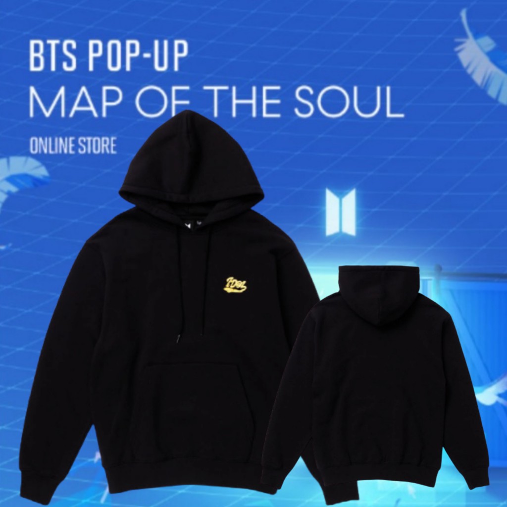 JAKET HOODIE SWEATER BTS POP-UP "IDOL" KPOP TAEHYUNG JUNGKOOK BAHAN FLEECE
