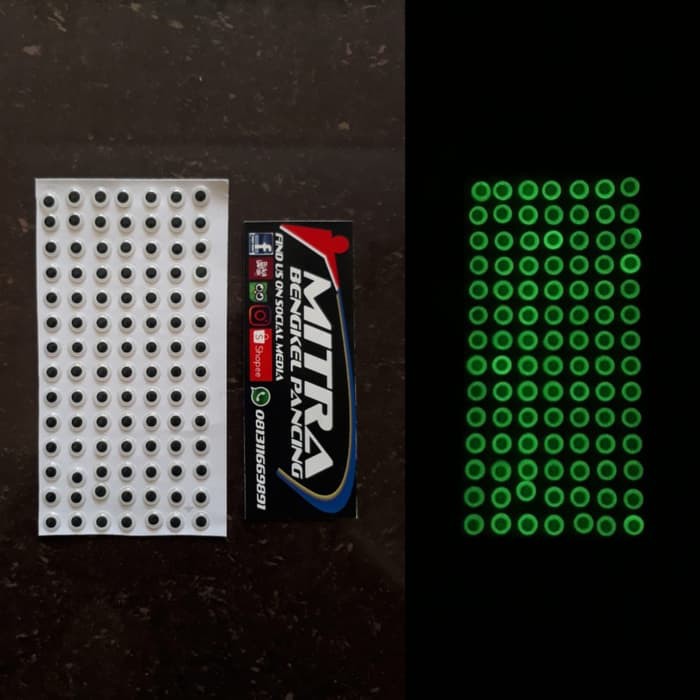 Mata ikan GID 3D untuk minnow dan jig Size 4 mm