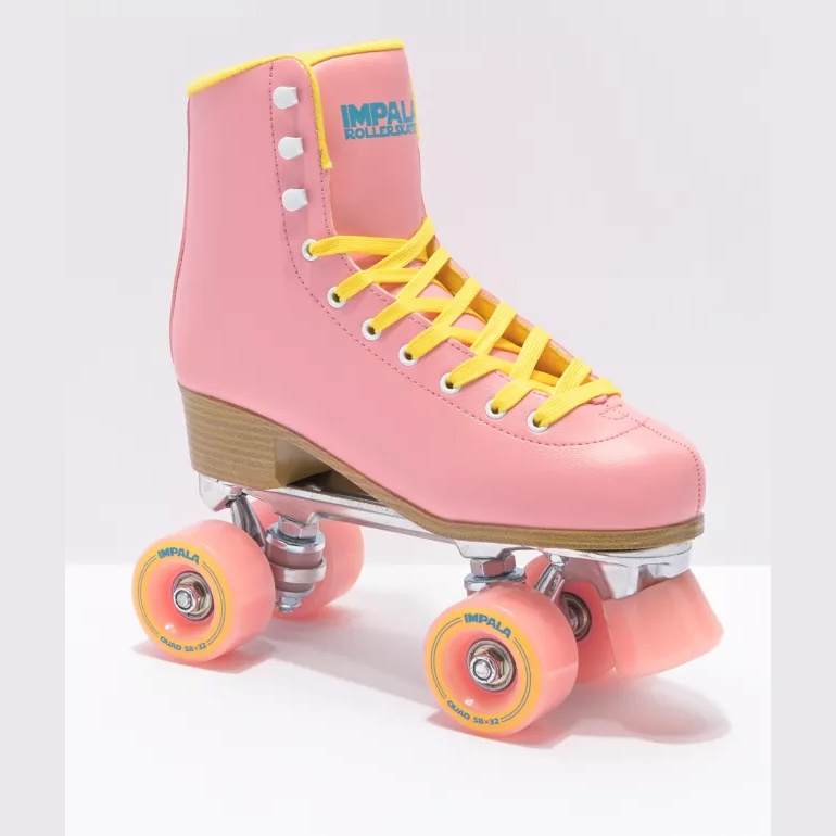 Roller skate Impala Pink Yellow / Sepatu Roda Impala / Rollerskate