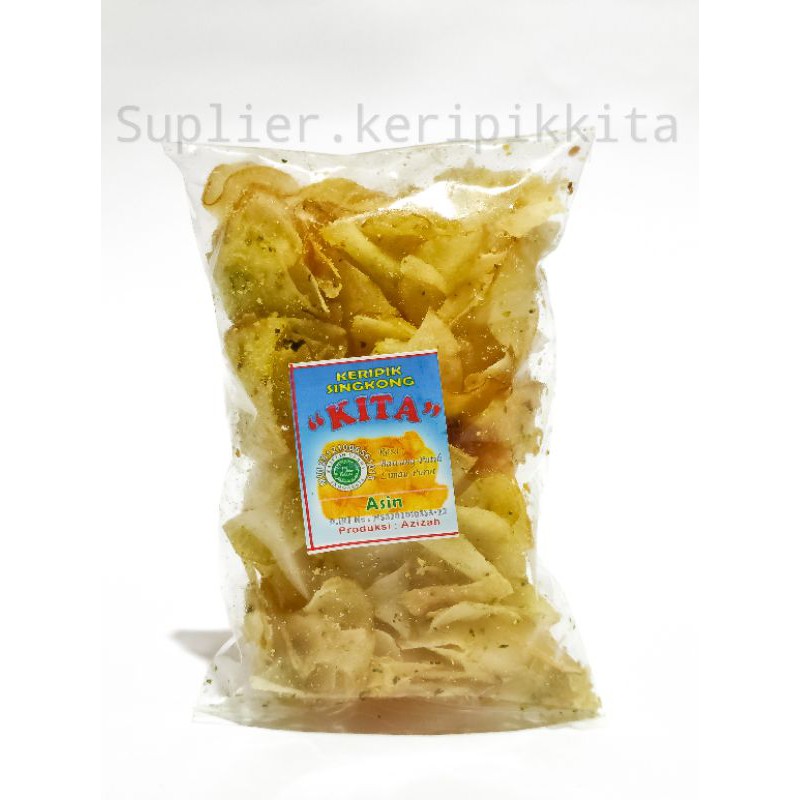 Cemilan keripik kita - makanan ringan - sneck - jajanan - kripik - asin - kita kemasan besar