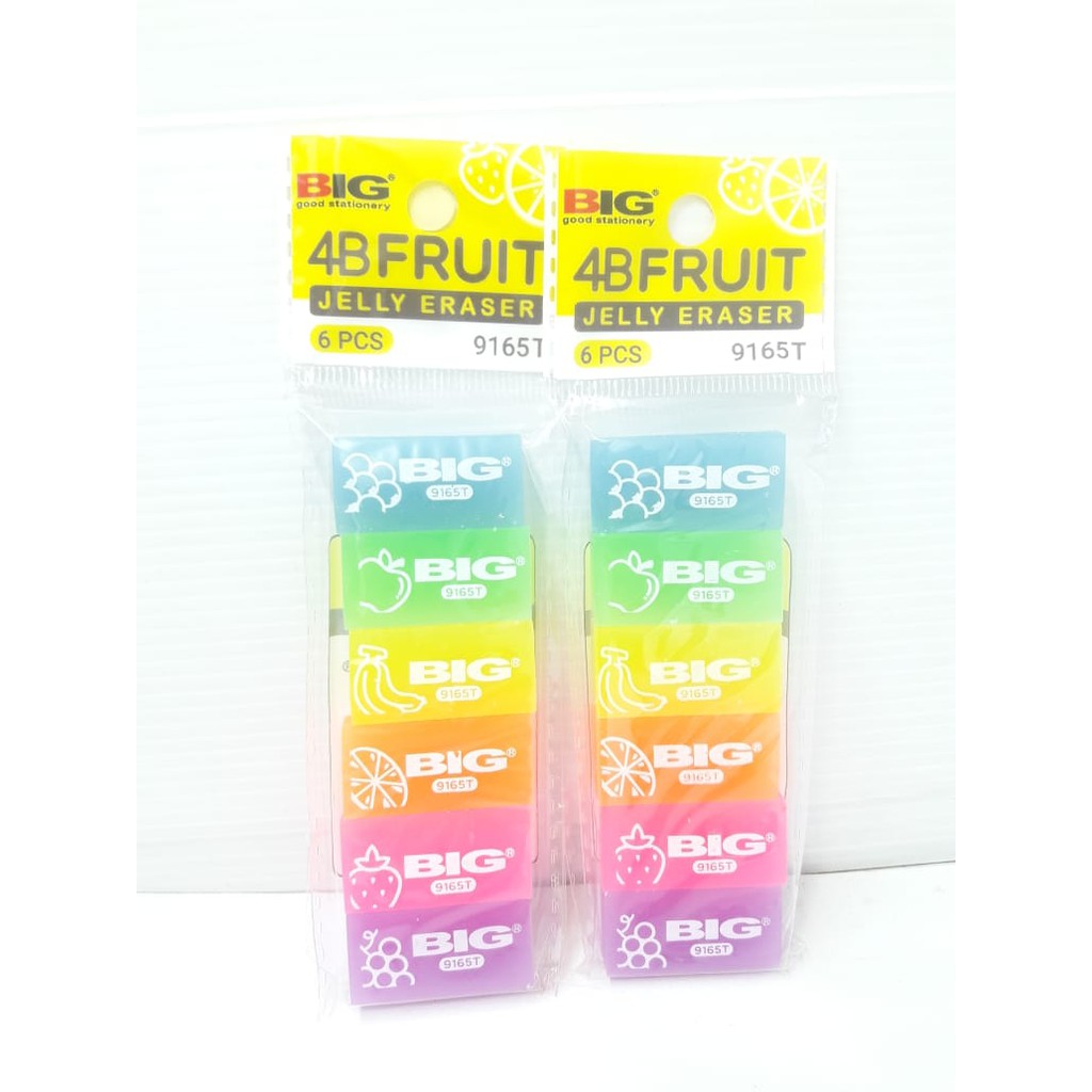 

Penghapus BIG GEL FRUIT 4B isi 6