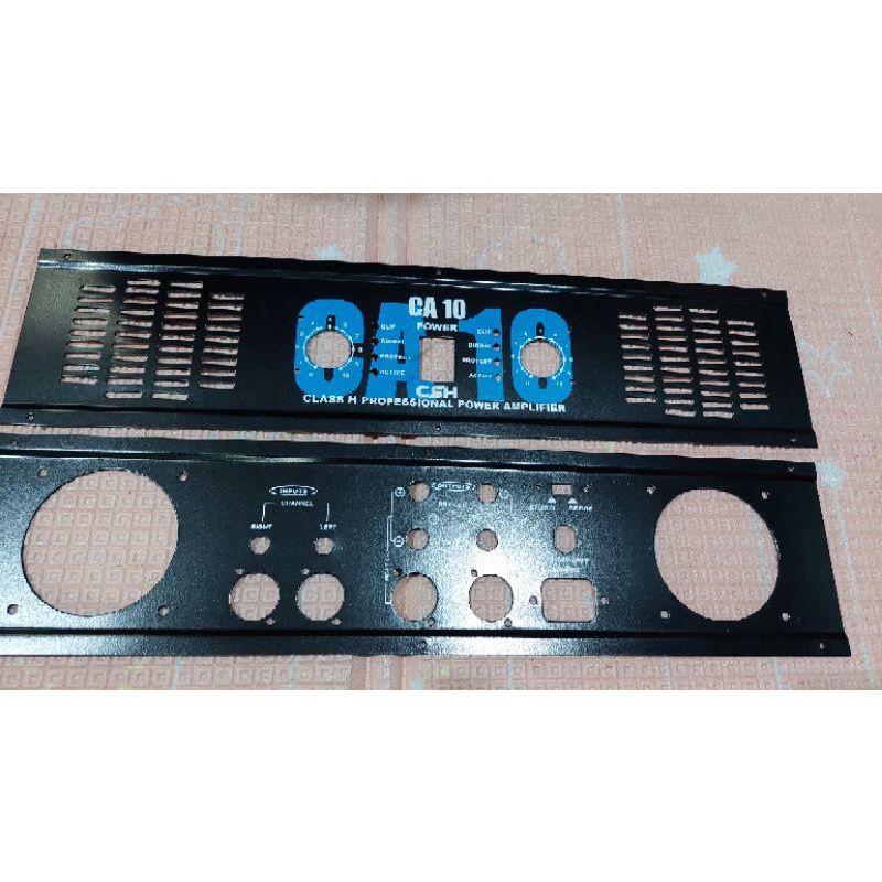 panel depan belakang ca10 plat ca10 panel power amplifier ca10