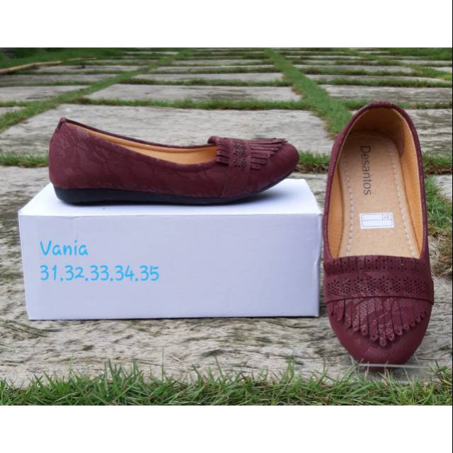 Sepatu slop desantos wanita origal