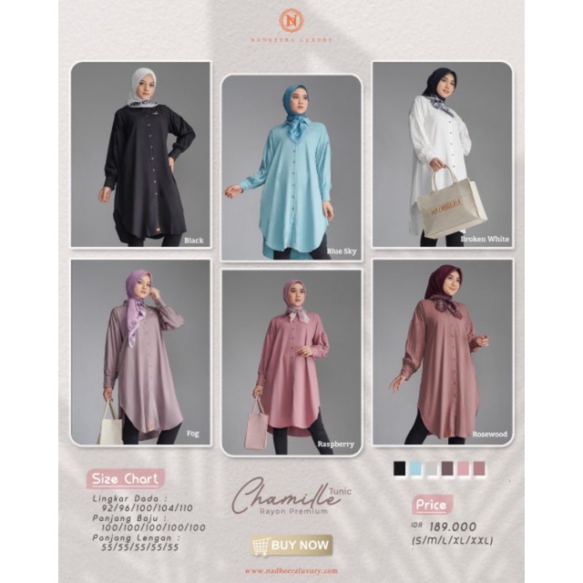 CAMILLE TUNIC - NADHERA LUXURY