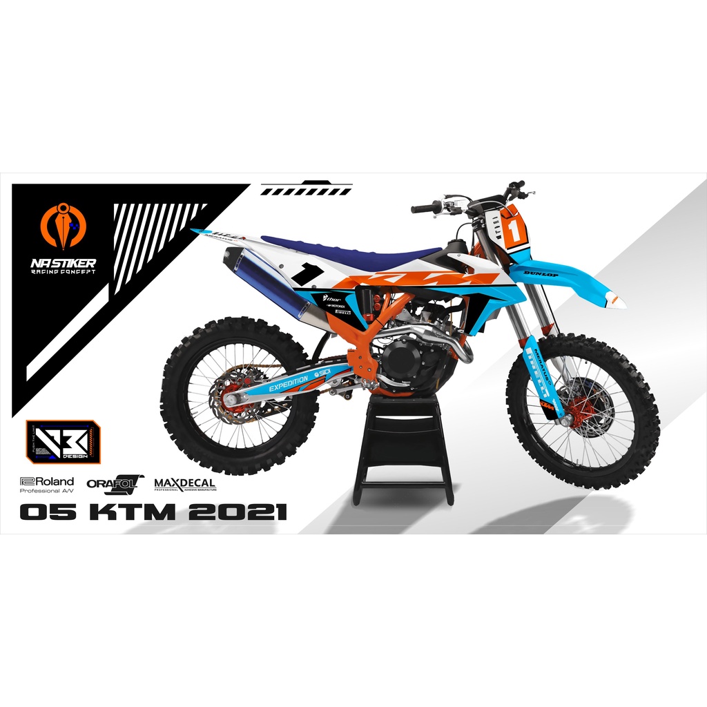 DECAL KTM 2020 2021 FULLBODY - DECAL KTM 85 250 450 CODE KTM-5
