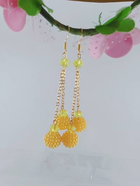 SEPASANG Terbaru Anting Korea /anting Fashion BijiBerry/Anting Jilbab kekinian by TokoPelangiNicer