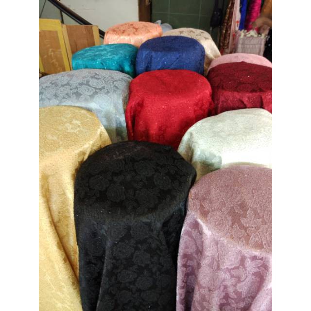 Kain Jaguar Gliter ~ Bahan Kain Jaguar Gliter