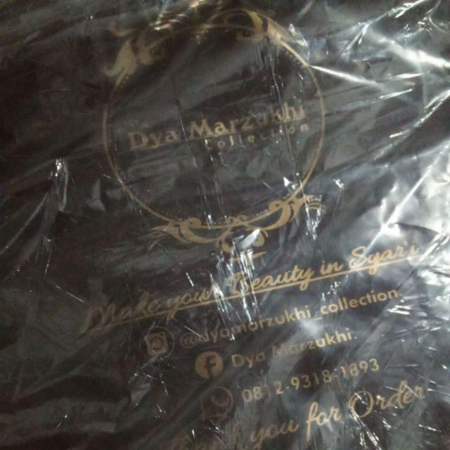 Plastik Sablon / Plastik Plong Gunung Pe Ukur 35x44