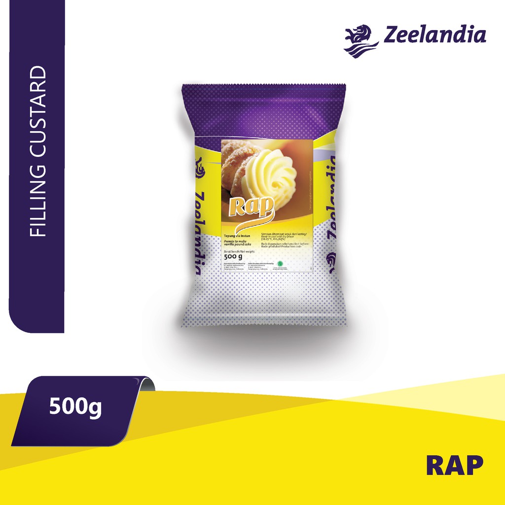 Zeelandia Rap - Custard 500 Gr
