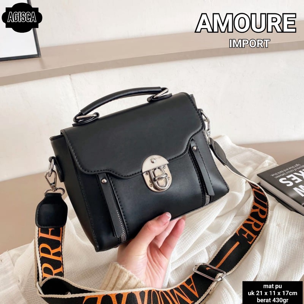 AMOURE TAS IMPORT BY AGISCA-TAS SELEMPANG IMPORT