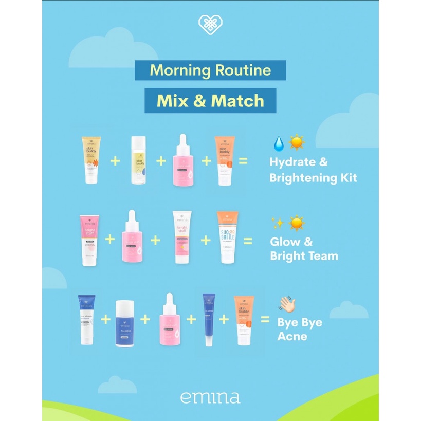 SUNSCREEN EMINA SUN BATTLE SPF 30, 60ml RUMAH CANTIK