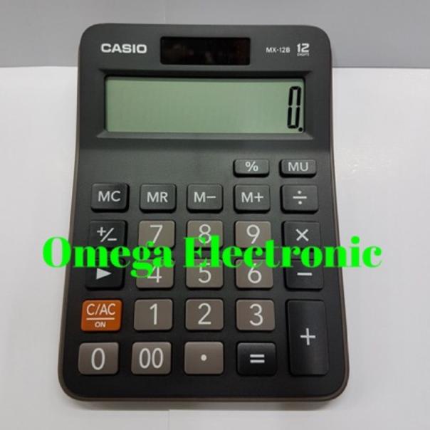 

(TERBAIK) Casio Calculator MX-12B - Kalkulator Meja Office Desktop MX 12B