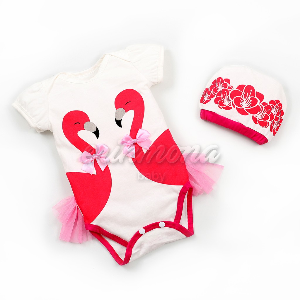 ❤️baju bayi jumper bayi baju anak model swan angsa lucu murah❤️