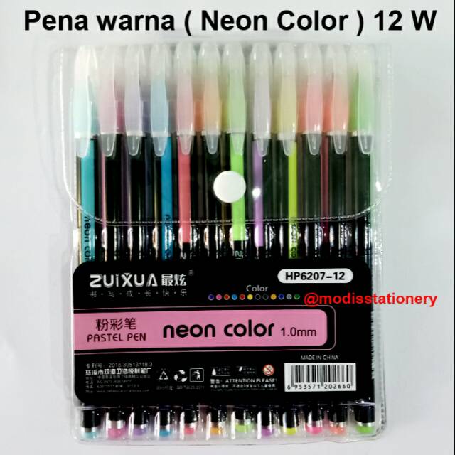 

Pena warna neon color zui hai coloring