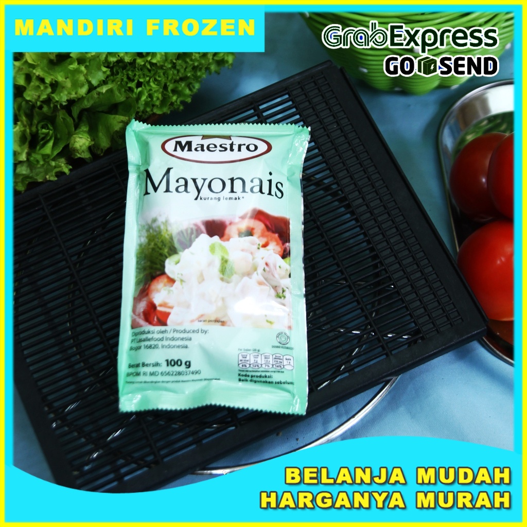 

Mayonaise MAESTRO Ori 100gr - Kebutuhan Memasak