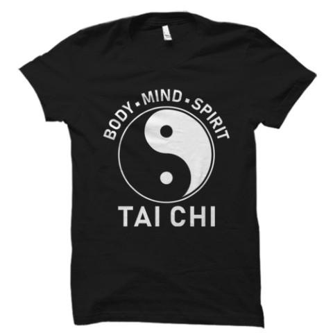 Tai Chi Shirt, Tai Chi Gift, Tai Chi Trainer Shirt Kaos Pria &amp; Wanita