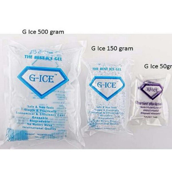 Ice Gel Kecil 50 gram - Ice Gel Pendingin Asi - Ice Pack Untuk Cooler Bag