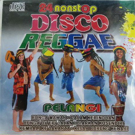 CD Musik 24 Nonstop Disco Reggae Cover Version