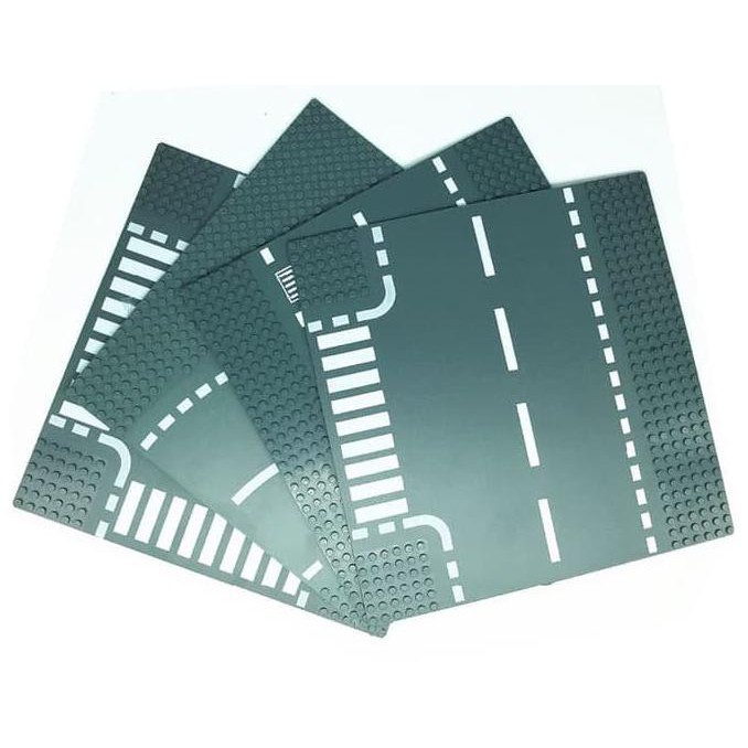 BASEPLATE TATAKAN TEMPAT LEGO MOTIF JALANAN