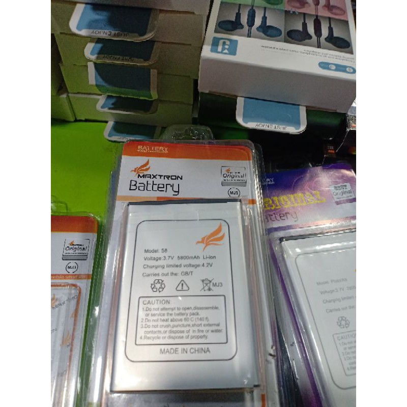 Baterai Maxtron S8 Batre Maxtron S8 S 8 Original