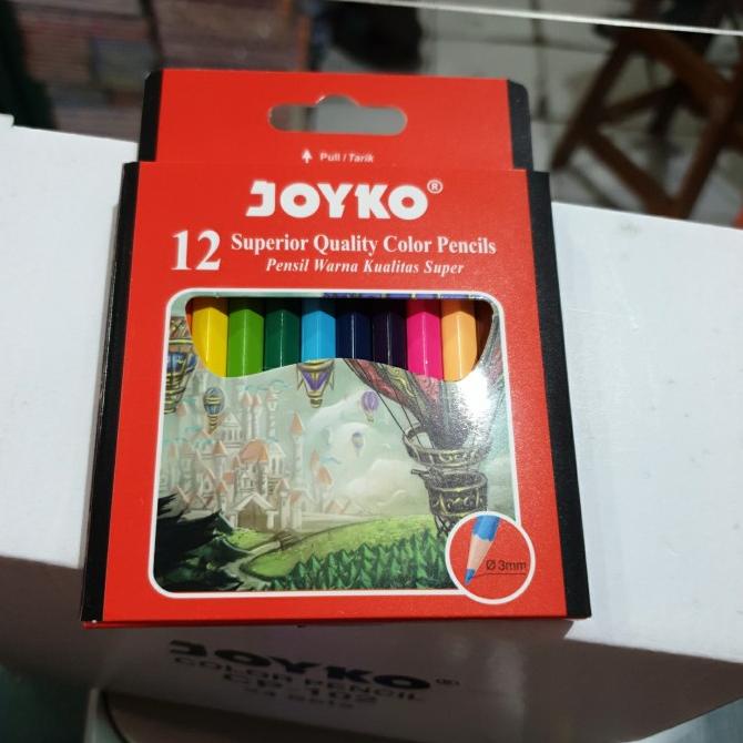 

Pensil Warna 12 w Pendek Cp-102 Joyko