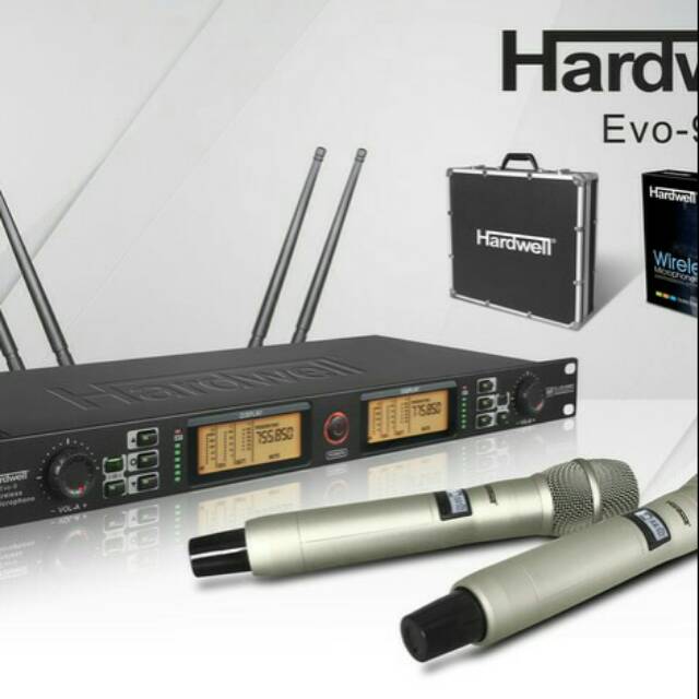Mic wireless hardwell Evo-9 PRO mic terbaik original hardwell evo 9 PRO