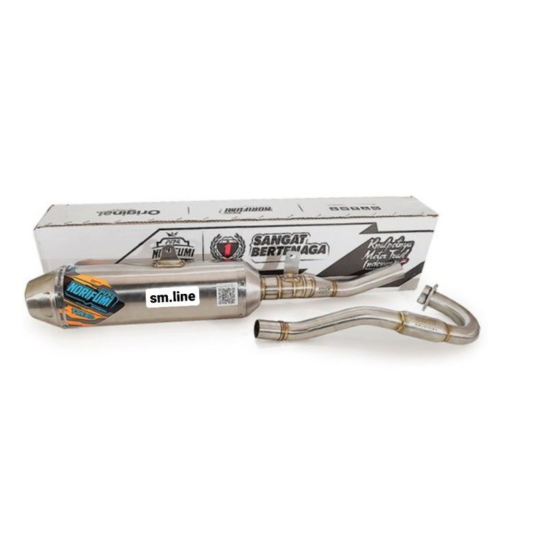 Knalpot Norifumi TREX KLX250 Dtracker250 dtx250