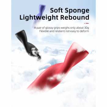 Grip Gagang Sepeda Handlebar Silicone Sponge / Gagang Sepeda Murah Termurah Tidak Licin Alumunium Kokoh Tidak Penyok / Handgrip Sepeda Rockbros Handlebar Silicone Sponge / Gagang Sepeda Gunung Gagang Sepeda Bmx / Aksesoris Olahraga Sepeda