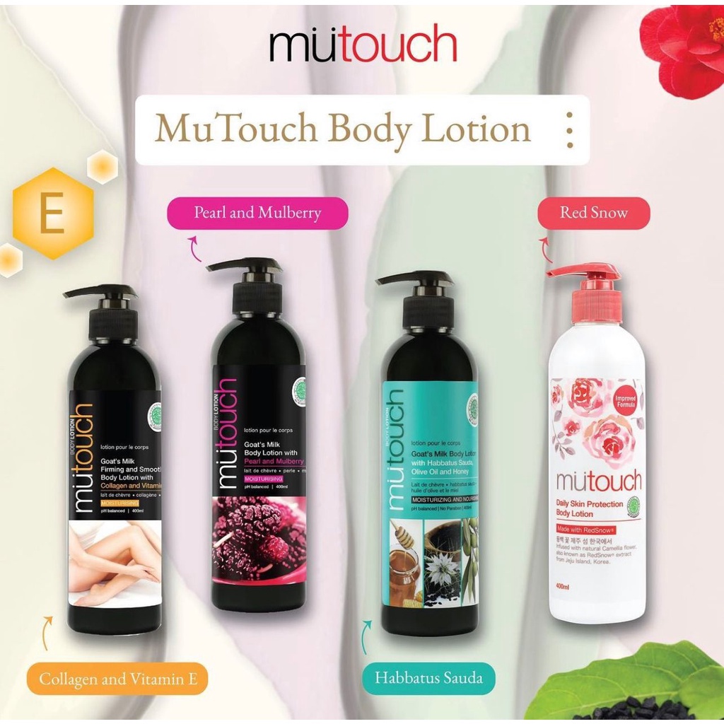 Mutouch Body Lotion (400ml)✔ORI