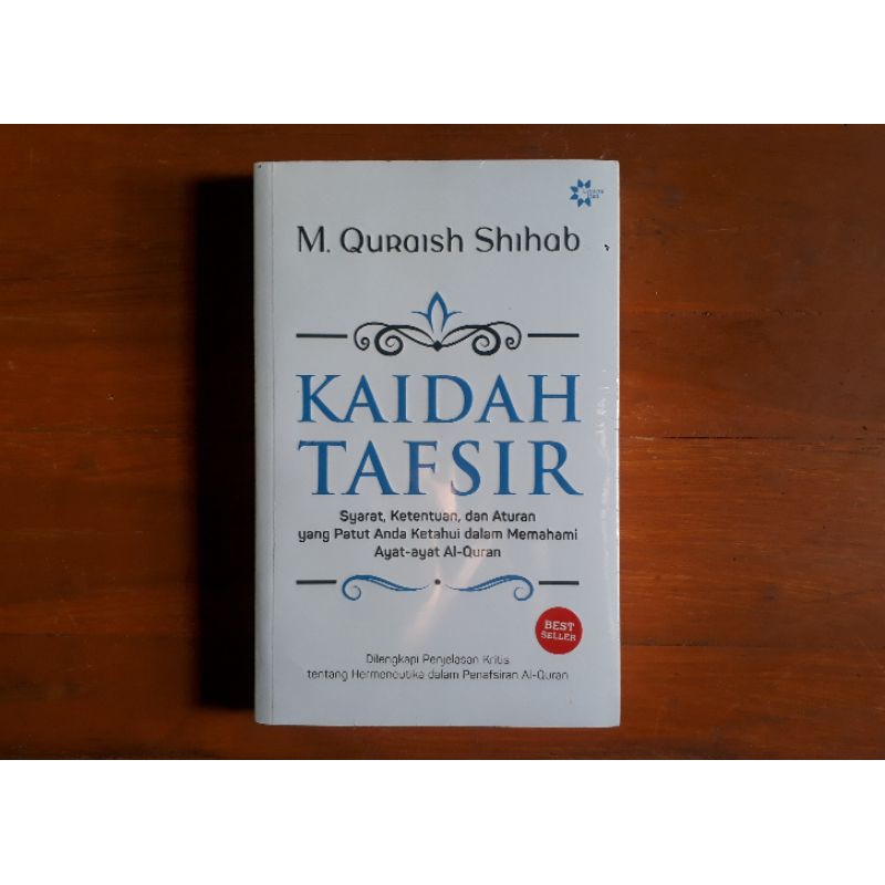 Jual KAIDAH TAFSIR - M. QURAISH SHIHAB (Original) | Shopee Indonesia