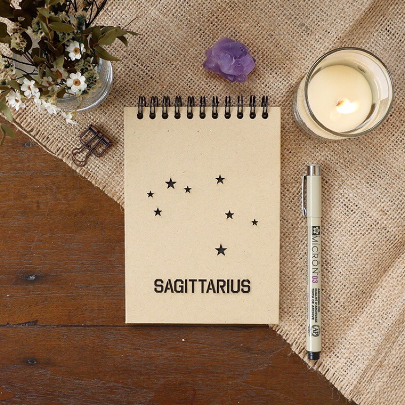 

Otterspace Studio | [PO] Sagittarius - Zodiac Signs Constellations Ring Notebook / Astrology / Horoscope / Rasi Bintang Zodiak Sagitarius