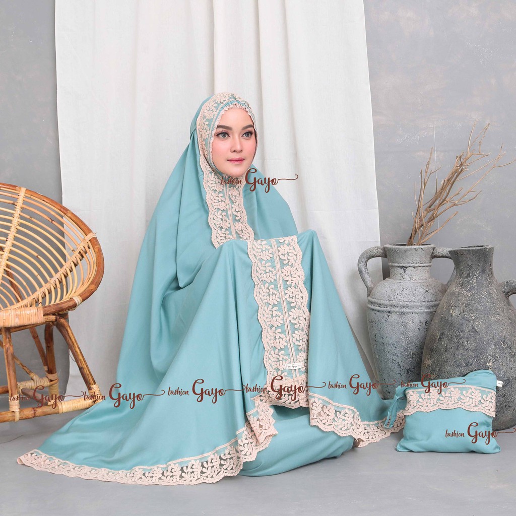 Mukena Bali Katun Rayon Putri Malu