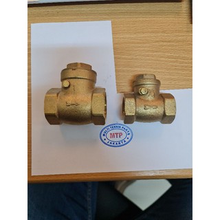 Jual Swing Check Valve Klep Tabok Kuningan Bronze Inch Dn Indonesia Shopee Indonesia