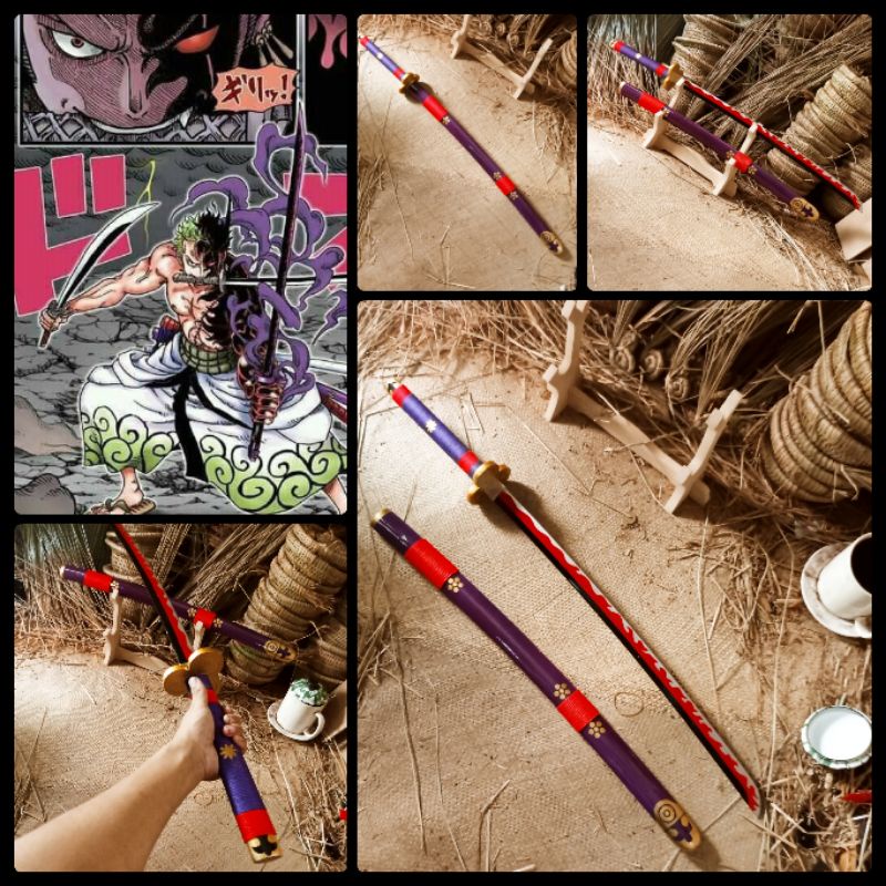 replika pedang pedang roronoa zorro - enma - 01